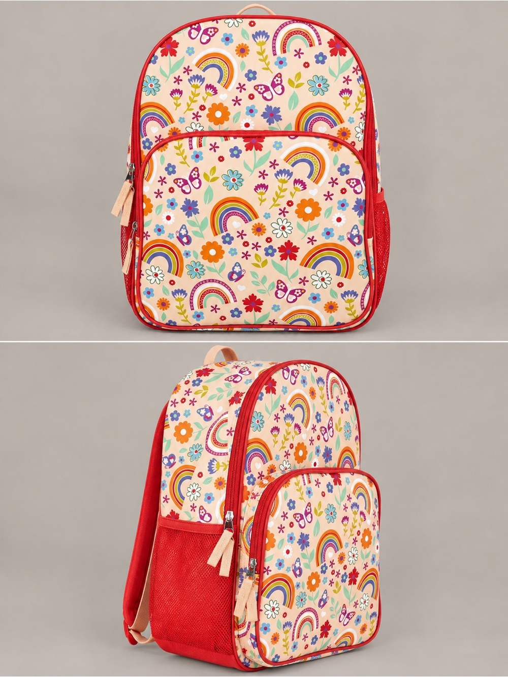 NWT - Wonder Nation Kids' 17" Rainbow Gardens
Backpack